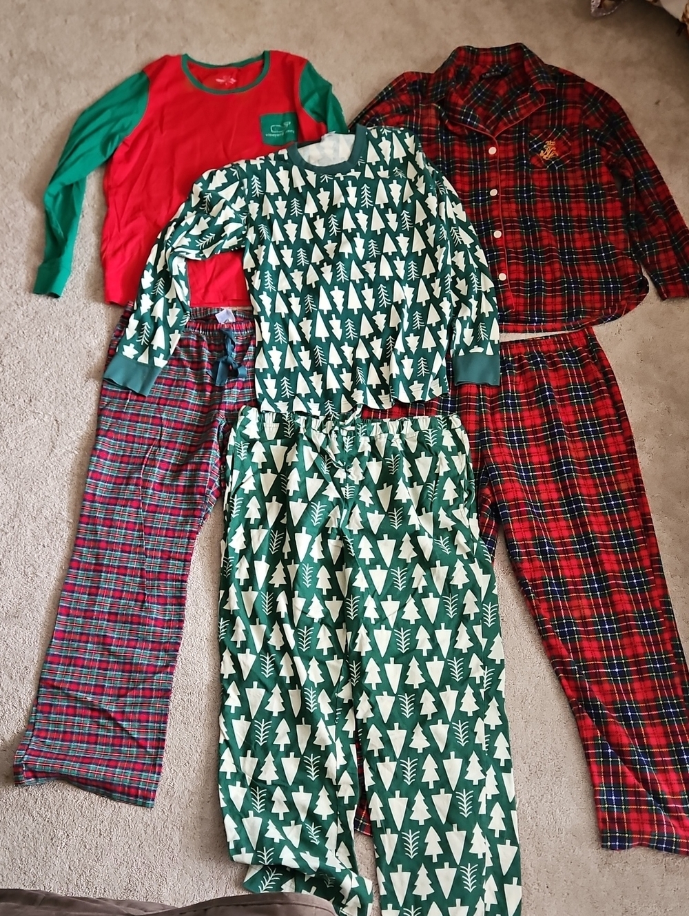 Vineyard Vines,  Ralph Lauren, and  Hannah Andersson Pajama Sets